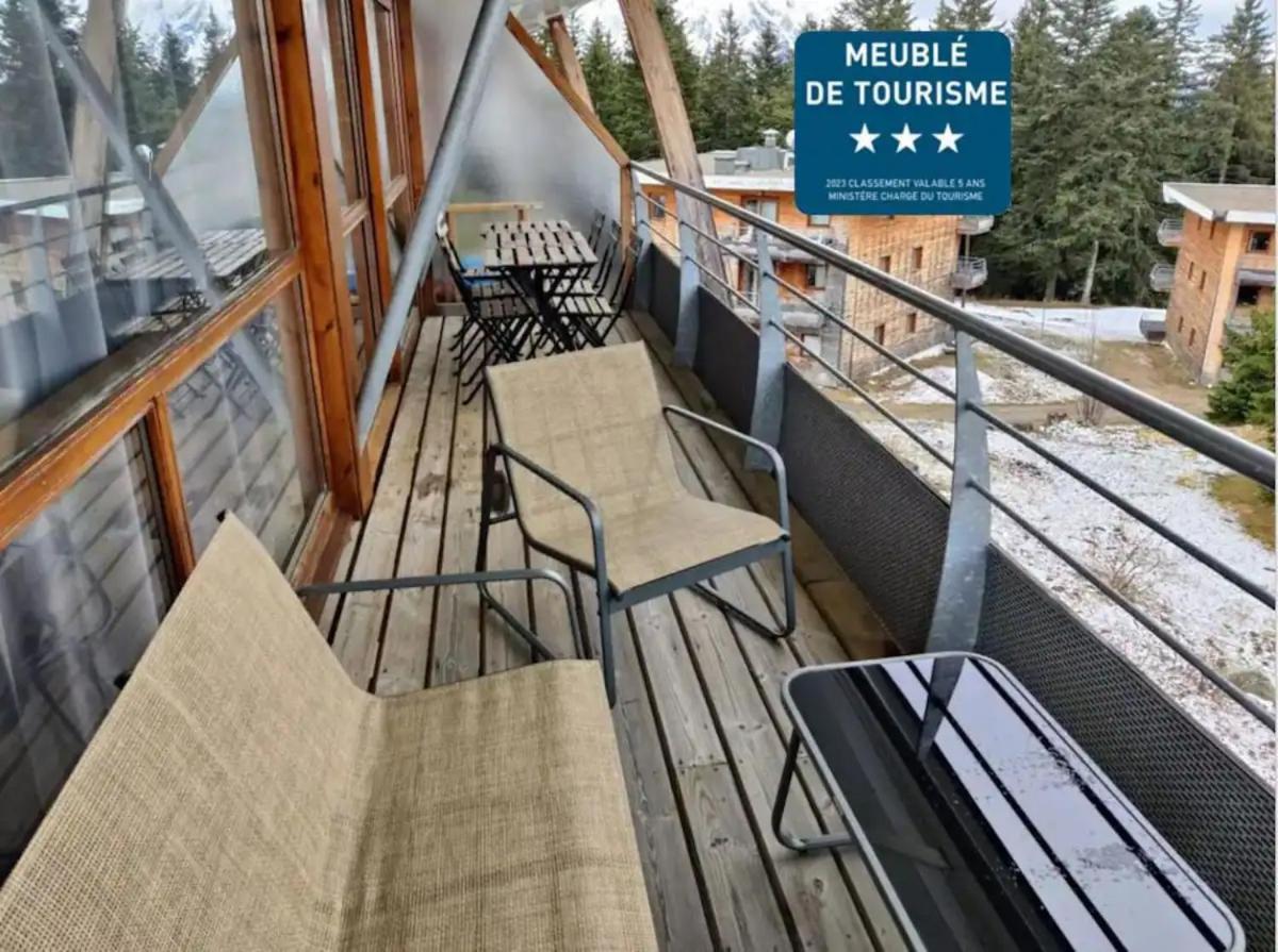 Appartement 3 Etoiles Au Pied Des Pistes Avec Balcon Ete Chamrousse Bagian luar foto